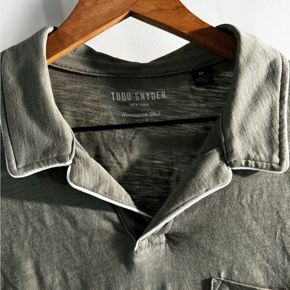Todd Snyder Montauk Polo Shirt - Picture 2 of 3